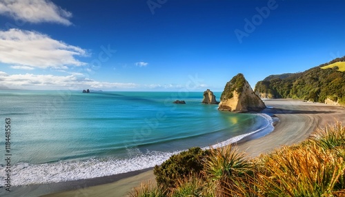 new zealand beach bay of plenty photo