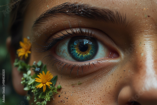 eye, human eye, eye close up, eye zoom, close up eye, detailed eye, iris, pupil, eyeball, human vision, eyesight, vision, optical, anatomy, eye detail, iris texture, eye macro, macro photography, beau
