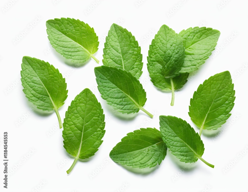 Fresh Green Mint Leaves: Herbal Plant, Aromatic Herb, Culinary Use, Food Garnish, Organic Gardening, Healthy Cooking, Recipe Ideas, Smoothie Additive, Tea Infusion, Minty Freshness. Ai generated image Fresh Green Mint Leaves: Herbal Plant, Aromatic Herb, Culinary Use, Food Garnish, Organic Gardening, Healthy Cooking, Recipe Ideas, Smoothie Additive, Tea Infusion, Minty Freshness. Ai generated image