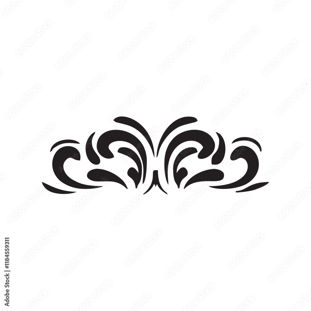 Fototapeta premium decorative classic retro frestige