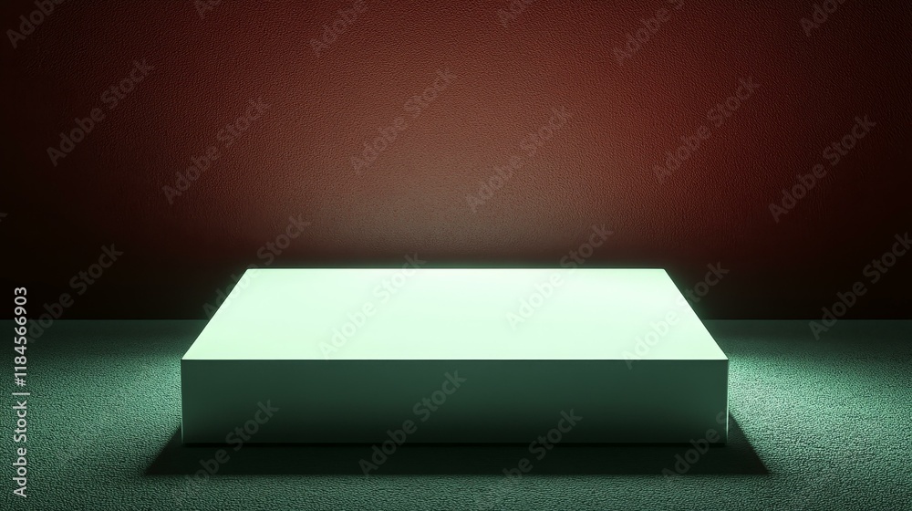 Empty Display Platform Mockup Empty Display Platform Mockup