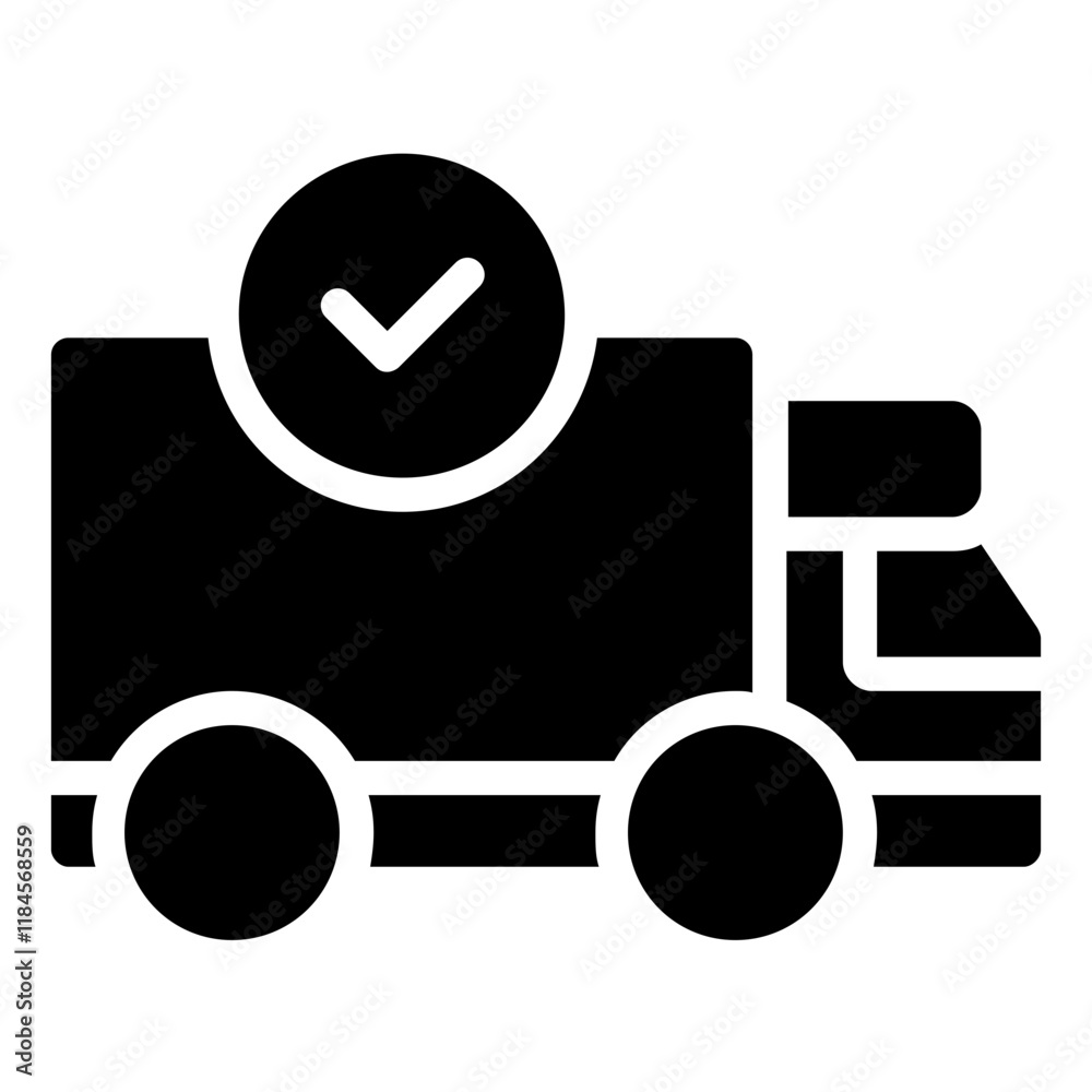 Fototapeta premium delivery icon