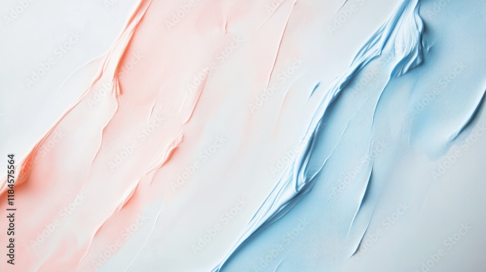 Soft gradient of blue and peach hues with delicate pencil strokes in a minimalist style Soft gradient of blue and peach hues with delicate pencil strokes in a minimalist style
