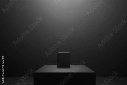 Wallpaper Mural Dark Studio Display for Product Photography Torontodigital.ca