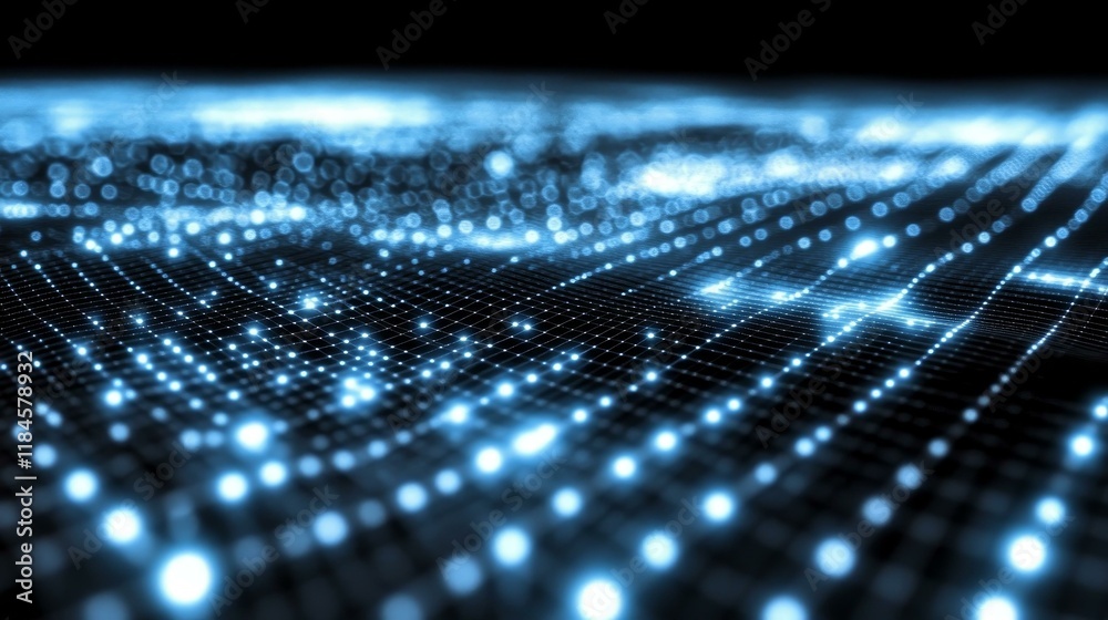 Abstract Digital Network Structure Abstract Digital Network Structure