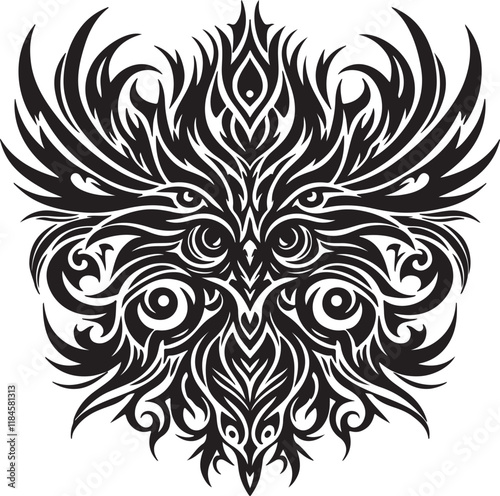 fleur de lis vector and black and white pattern 