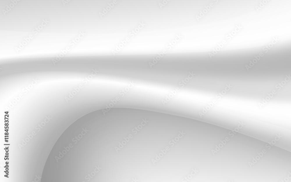 Smooth gray white flowing abstract background silver curve wave Smooth gray white flowing abstract background silver curve wave