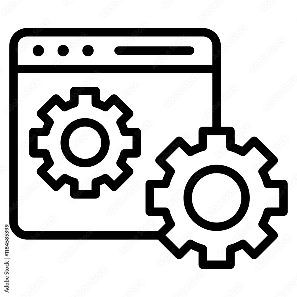 Web-Based Tools Icon Web-Based Tools Icon