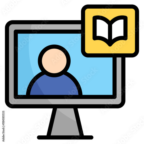 Virtual Classroom Icon