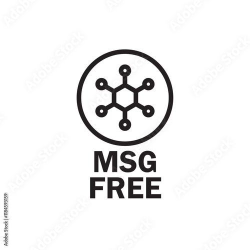 Msg free icon Simple thin outline