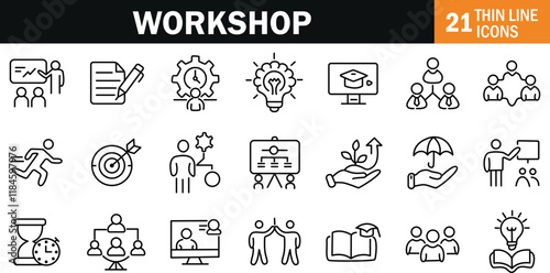 "Hands-On Workshop Icon Representing Learning, Skill Development, and Interactive Sessions"