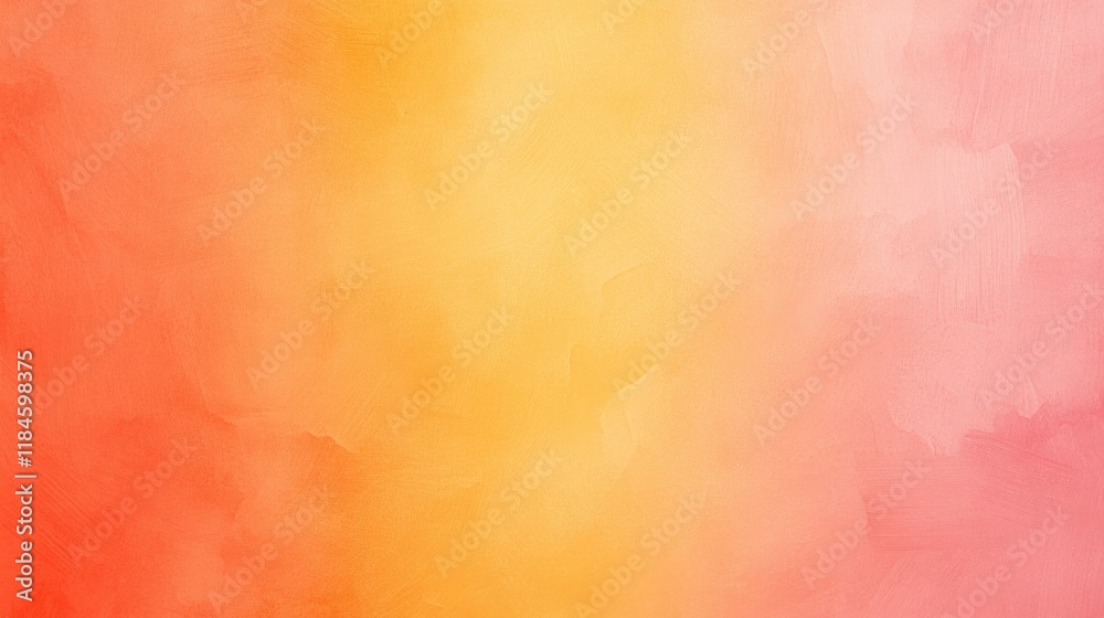 Abstract background with orange, yellow, and pink gradient. Abstract background with orange, yellow, and pink gradient.