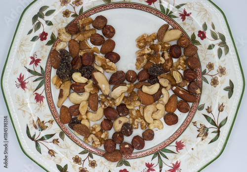 Konstfotografi nuts, food, healthy, natural, close-up, dark, food product, tast