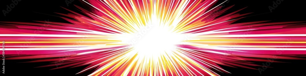 Dynamic Red and Yellow Light Burst Explosion Abstract Energy Star Background Dynamic Red and Yellow Light Burst Explosion Abstract Energy Star Background