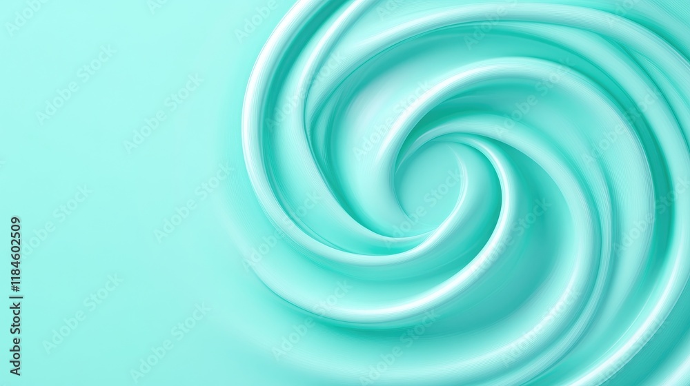 Abstract teal swirl, flowing design, background texture. Abstract teal swirl, flowing design, background texture.