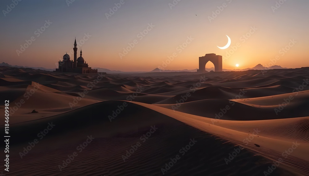 Ramadhan Kareem muslim background. Generative AI Ramadhan Kareem muslim background. Generative AI