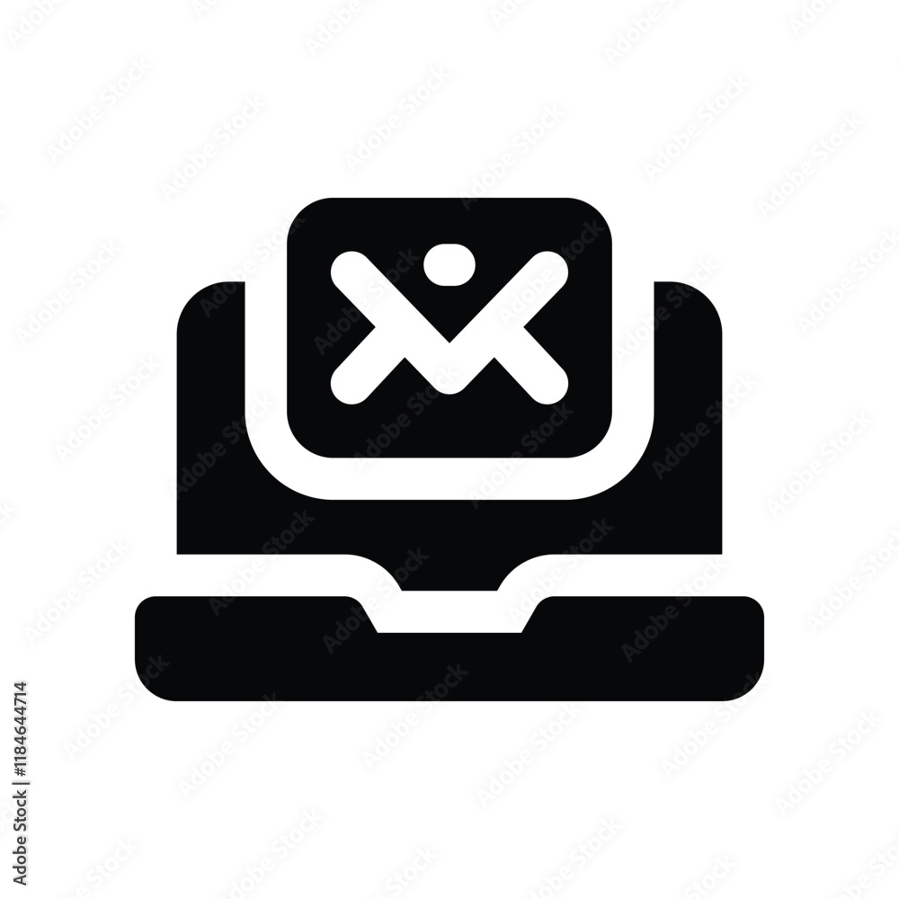 email icon. vector glyph icon for your website, mobile, presentation, and logo design. email icon. vector glyph icon for your website, mobile, presentation, and logo design.