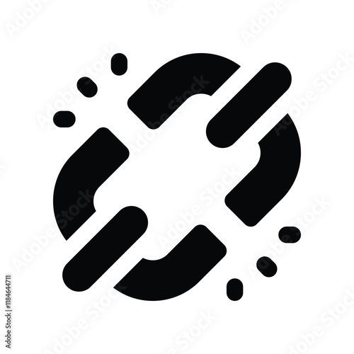 independent icon. vector glyph icon for your website, mobile, presentation, and logo design.
