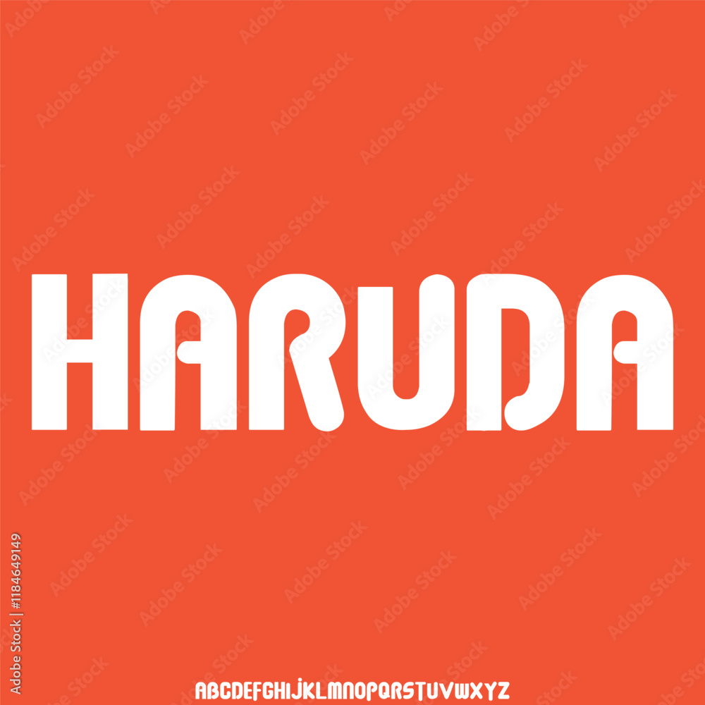 display bold alphabet font vector display bold alphabet font vector
