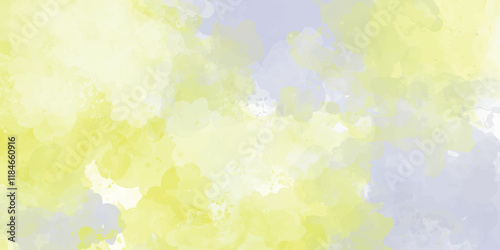 Beautiful and light color colorful background, web design and for making painting abstract watercolor background with pink and yellow color 