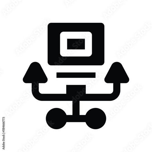 ventilator icon. vector glyph icon for your website, mobile, presentation, and logo design.