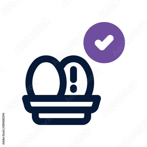 nutrition icon. vector dual tone icon for your website, mobile, presentation, and logo design.