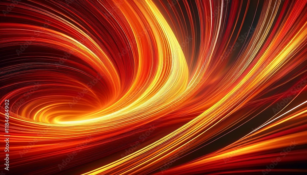 abstract swirling light trails in vivid red orange and yellow hues abstract swirling light trails in vivid red orange and yellow hues