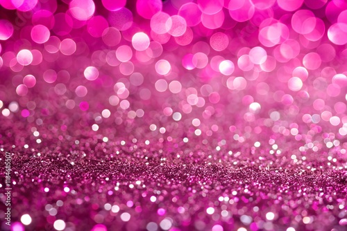 Abstract Pink Glitter Bokeh Background