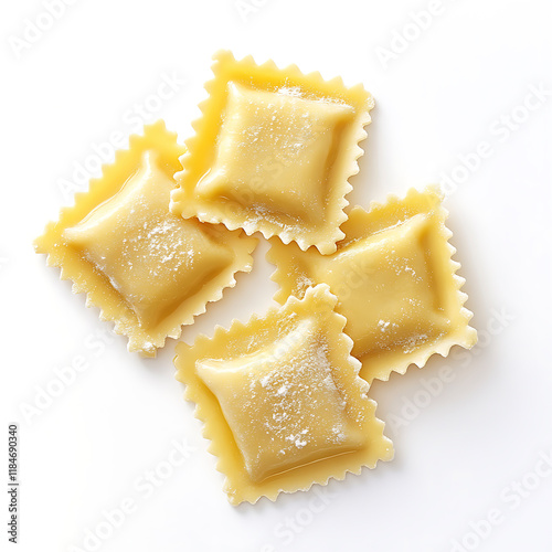 Artisan Ravioli Trio with Fresh Flour Dusting photo