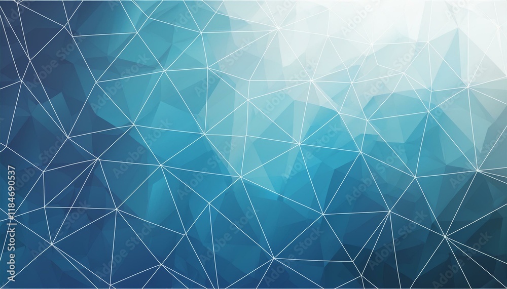 Obraz premium abstract polygonal background triangular design for your business