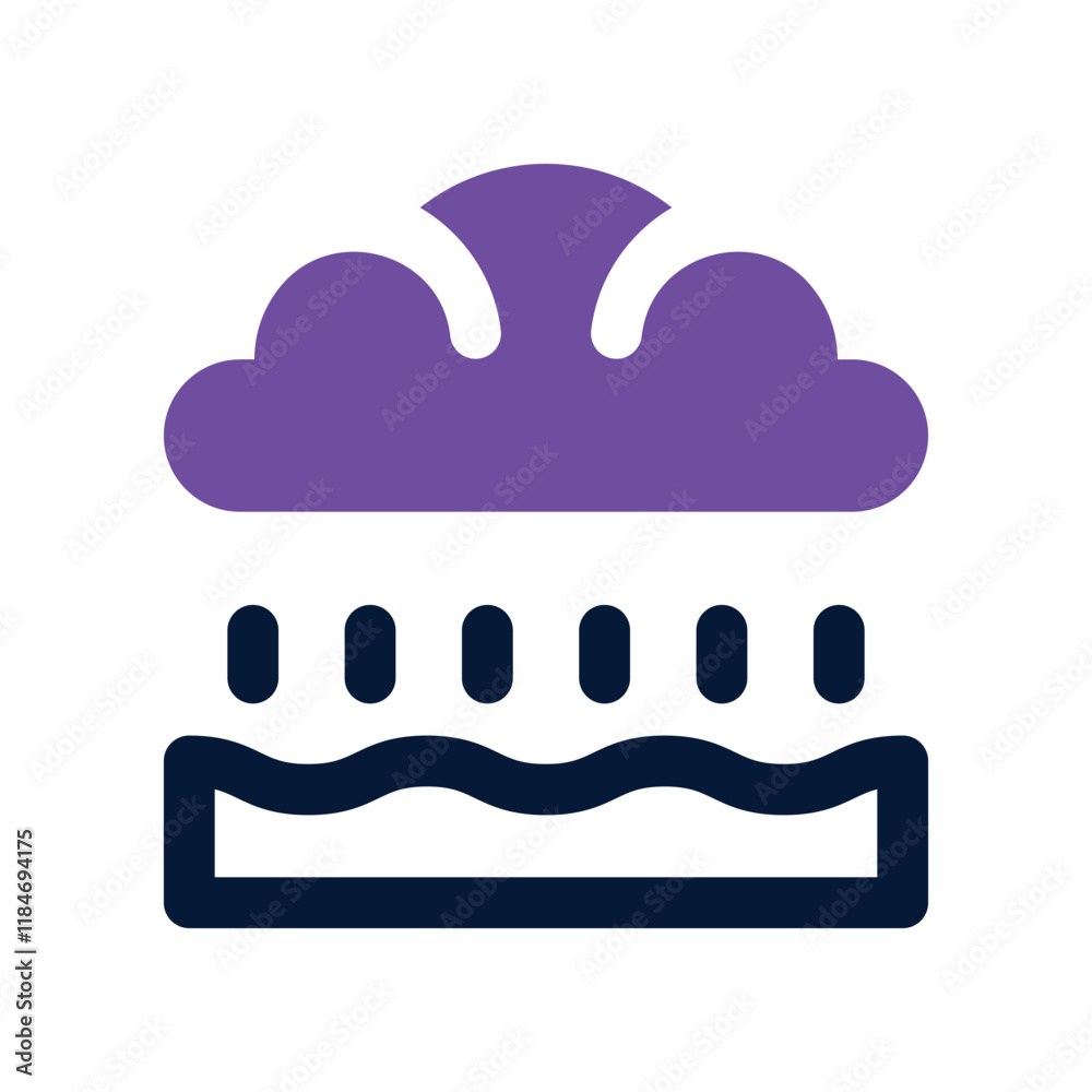 water cycle icon. vector dual tone icon for your website, mobile, presentation, and logo design. water cycle icon. vector dual tone icon for your website, mobile, presentation, and logo design.