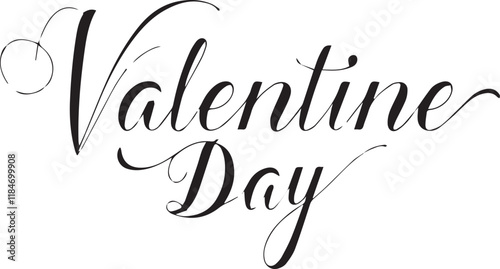 Heartfelt Shadows Typography for the Day of Love