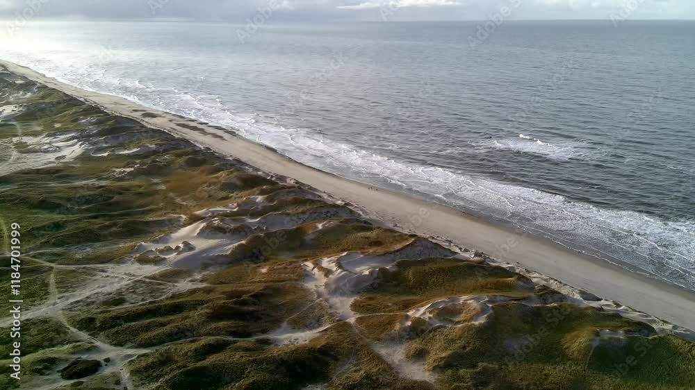 Dänemark Küste Jütland Sandstrand Meer Nordsee