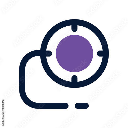 lifesaver icon. vector dual tone icon for your website, mobile, presentation, and logo design.
