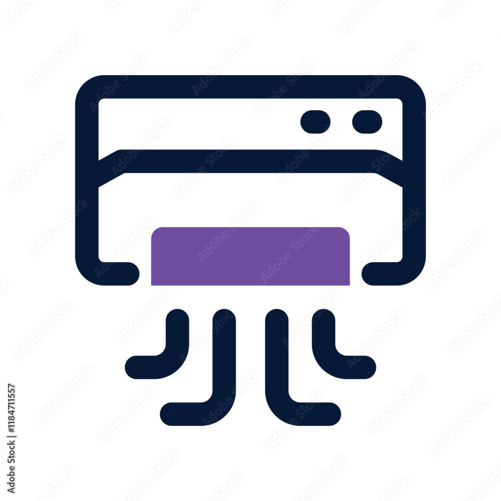air conditioner icon. vector dual tone icon for your website, mobile, presentation, and logo design. air conditioner icon. vector dual tone icon for your website, mobile, presentation, and logo design.