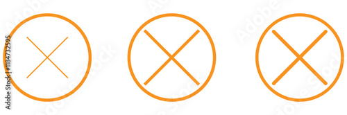 Free Download white background and cross mark symbol. - GFXLoad