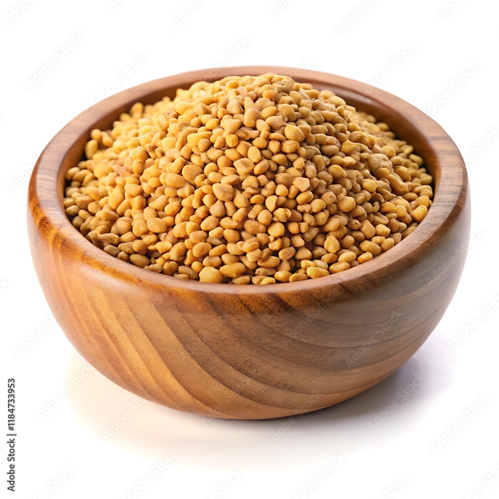 A wooden bowl filled with golden bee pollen granules, a natural supplement rich in vitamins and minerals. The granules are tightly packed, forming a mound in the bowl. A wooden bowl filled with golden bee pollen granules, a natural supplement rich in vitamins and minerals. The granules are tightly packed, forming a mound in the bowl.