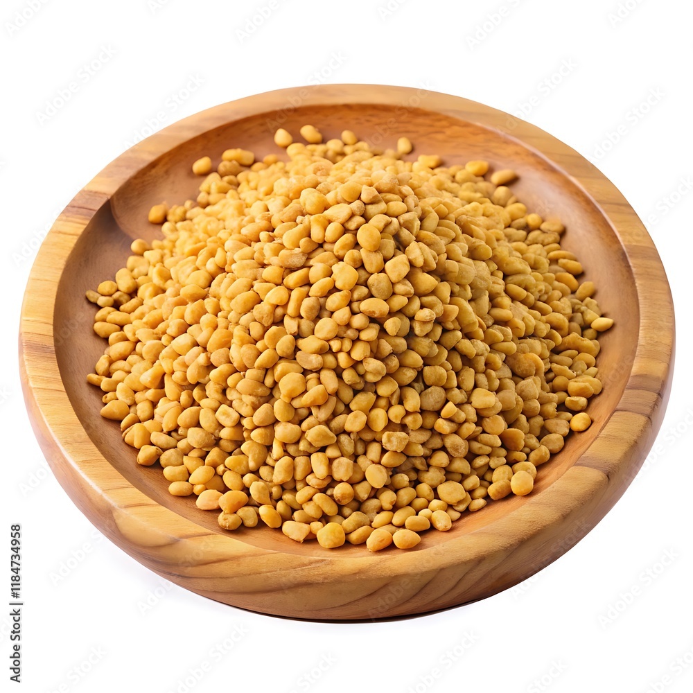 A wooden bowl filled with golden bee pollen granules, a natural supplement rich in vitamins and minerals. The granules are tightly packed, forming a mound in the bowl. A wooden bowl filled with golden bee pollen granules, a natural supplement rich in vitamins and minerals. The granules are tightly packed, forming a mound in the bowl.