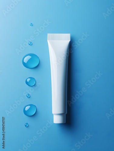 Wallpaper Mural Eco-Friendly Fluoride-Free Toothpaste Tube with Natural Water Droplet Pattern Torontodigital.ca