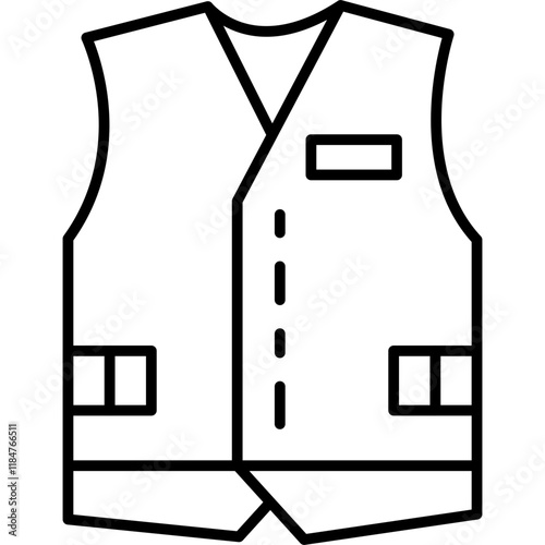 Waistcoat Icon