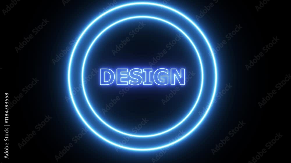 glowing sign design neon text glowing sign design neon text