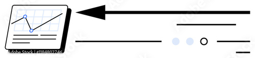 Graph chart showing upward trend, arrow indicating forward progress, progress bars. Ideal for business growth, financial reports, market analysis, presentations, strategic planning, goal setting