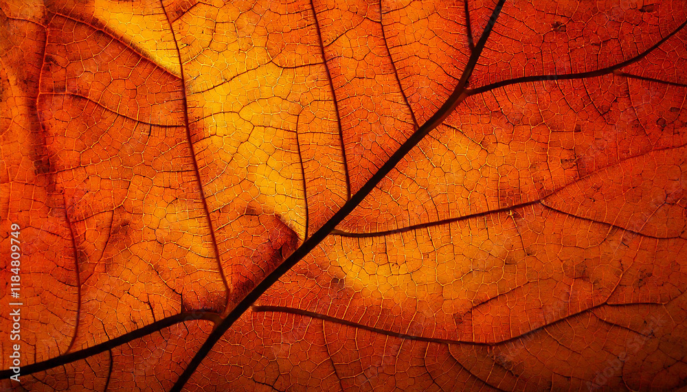 Obraz premium Autumn leafs structure texture pattern wallpaper
