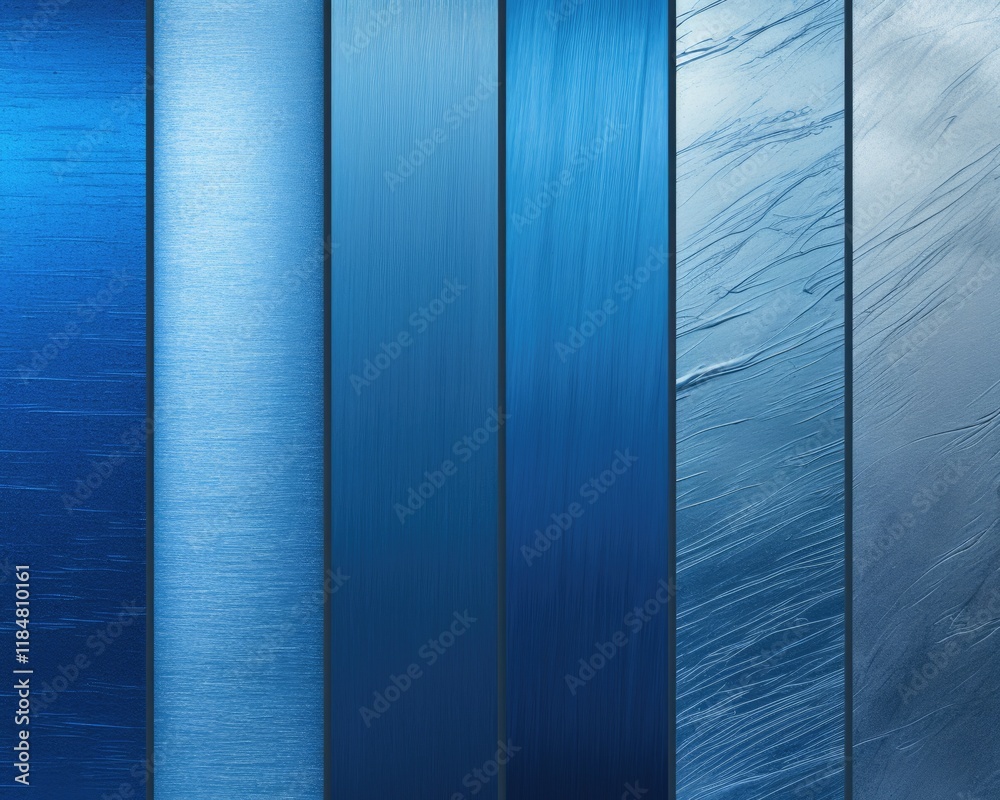Brushed Aluminium Blue Metal Texture. Set of Blue Metal Textures with Brushed Surface Effect on Aluminium Sheet Background Brushed Aluminium Blue Metal Texture. Set of Blue Metal Textures with Brushed Surface Effect on Aluminium Sheet Background
