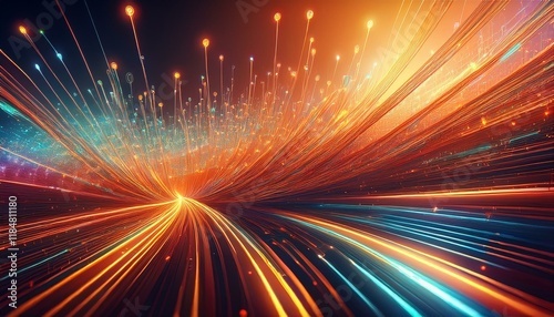fiber optic concept background graphic resource