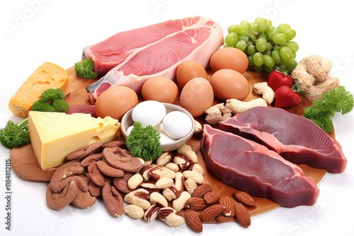 Discover the Best Foods Rich in Vitamin B5 for Essential Metabolism. Organic Meat, Liver, Egg, Walnut, Sunflower Seeds, and Hazelnuts Included