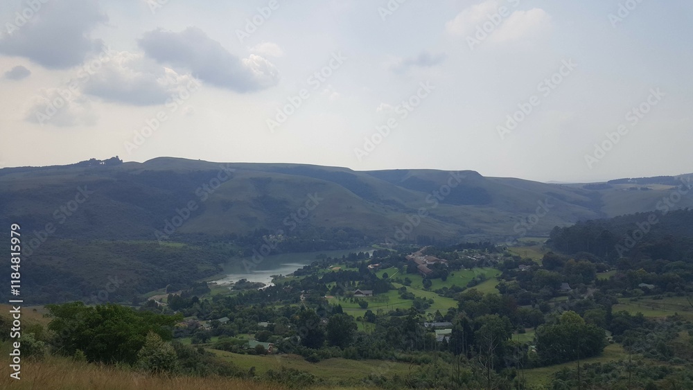 Fototapeta premium High mountain view 