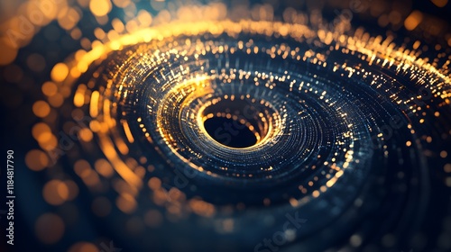 Wallpaper Mural Geometric Patterns and Cosmic Colors Torontodigital.ca