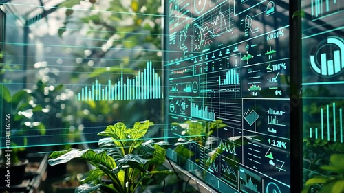Smart technology enhances plant growth analysis.