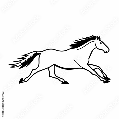 horse vector